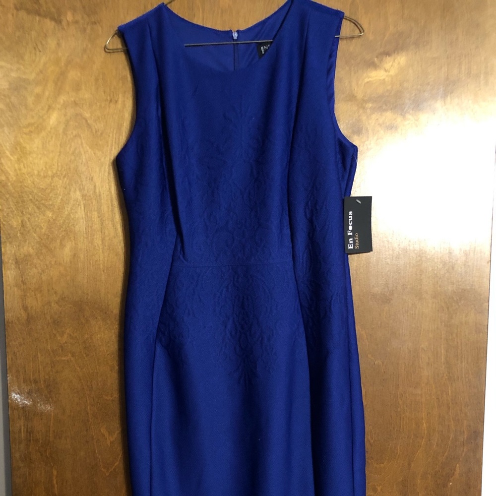 Royal Blue Short Dress Size 10